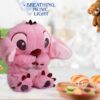 portable breathing teddy soft plush toy with music, lights & gentle breathing motion